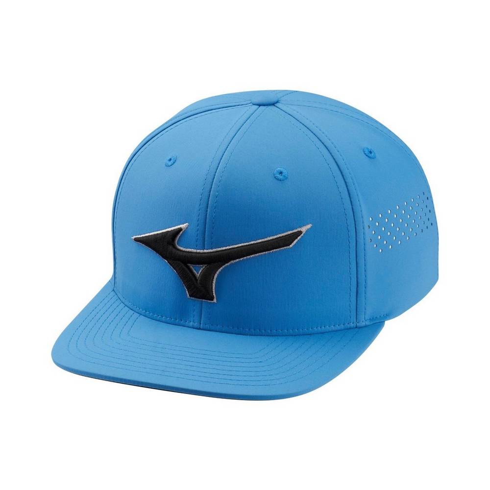 Mizuno Tour Flat Snapback - Bayan Şapka - Mavi Türkiye (CUMNZI-509)